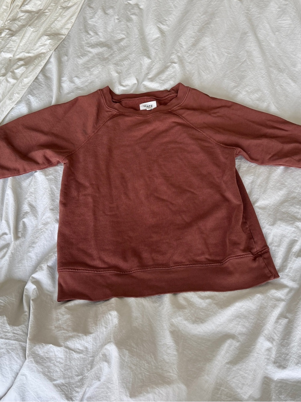 MATE the Label Tobacco Organic Cotton
Terry Sweat Set Joggers
Crewneck